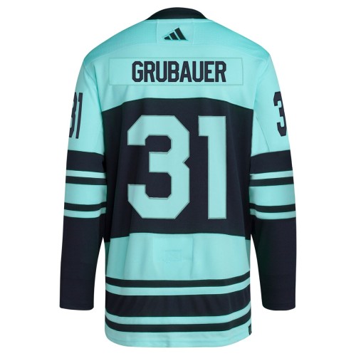 Philipp Grubauer Seattle Kraken adidas Reverse Retro 2.0 Authentic Player Jersey - Teal Philipp Grubauer Seattle Kraken adidas Reverse Retro 2.0 Authentic Player Jersey - Teal
