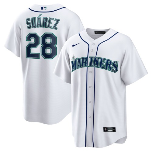 Eugenio Suárez Seattle Mariners Nike Home Replica Player Jersey - White Eugenio Suárez Seattle Mariners Nike Home Replica Player Jersey - White