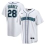 Eugenio Suárez Seattle Mariners Nike Home Replica Player Jersey - White Eugenio Suárez Seattle Mariners Nike Home Replica Player Jersey - White