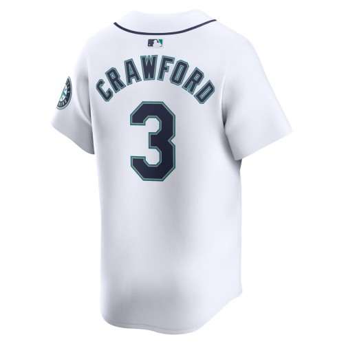 J.P. Crawford Seattle Mariners Nike Home Limited Player Jersey - White J.P. Crawford Seattle Mariners Nike Home Limited Player Jersey - White