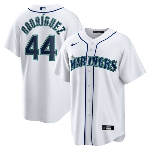 Julio Rodriguez Seattle Mariners Nike Home Replica Player Jersey - White Julio Rodriguez Seattle Mariners Nike Home Replica Player Jersey - White