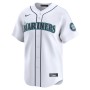 Logan Gilbert Seattle Mariners Nike Home Limited Player Jersey - White Logan Gilbert Seattle Mariners Nike Home Limited Player Jersey - White