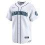 Seattle Mariners Nike #1 Dad Home Limited Jersey - White Seattle Mariners Nike #1 Dad Home Limited Jersey - White