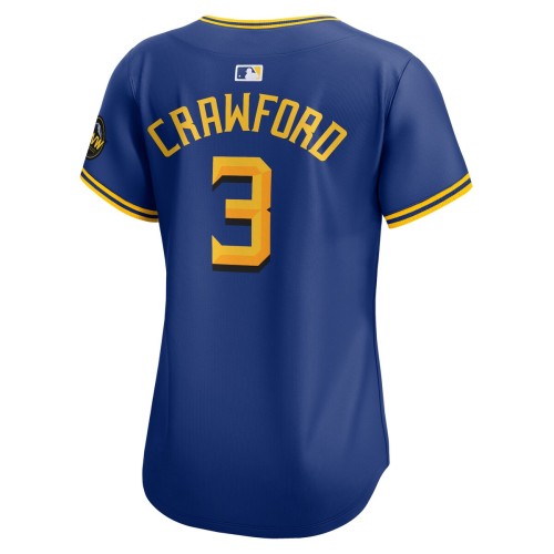 J.P. Crawford Seattle Mariners Nike Women's City Connect Limited Player Jersey - Royal J.P. Crawford Seattle Mariners Nike Women's City Connect Limited Player Jersey - Royal