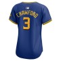 J.P. Crawford Seattle Mariners Nike Women's City Connect Limited Player Jersey - Royal J.P. Crawford Seattle Mariners Nike Women's City Connect Limited Player Jersey - Royal
