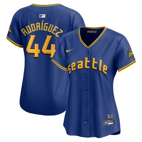 Julio Rodríguez Seattle Mariners Nike Women's City Connect Limited Player Jersey - Royal