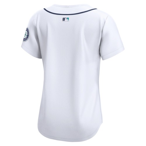 Seattle Mariners Nike Women's Home Limited Jersey - White Seattle Mariners Nike Women's Home Limited Jersey - White