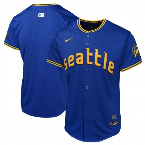 Seattle Mariners Nike Youth City Connect Limited Jersey - Blue Seattle Mariners Nike Youth City Connect Limited Jersey - Blue