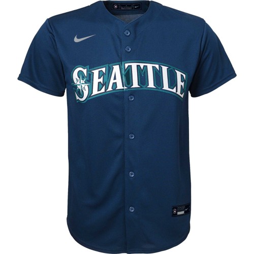 Julio Rodriguez Seattle Mariners Nike Youth Alternate Replica Player Jersey - Navy Julio Rodriguez Seattle Mariners Nike Youth Alternate Replica Player Jersey - Navy