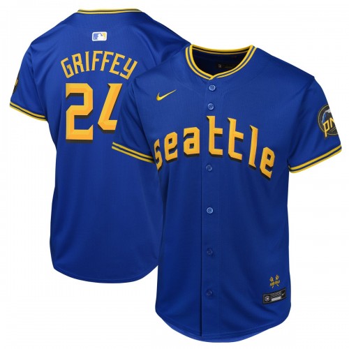 Ken Griffey Jr. Seattle Mariners Nike Youth City Connect Limited Player Jersey - Navy Ken Griffey Jr. Seattle Mariners Nike Youth City Connect Limited Player Jersey - Navy
