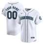 Seattle Mariners Nike Youth Home Limited Custom Jersey - White Seattle Mariners Nike Youth Home Limited Custom Jersey - White