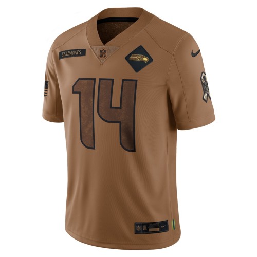 DK Metcalf Seattle Seahawks Nike 2023 Salute To Service Limited Jersey - Brown DK Metcalf Seattle Seahawks Nike 2023 Salute To Service Limited Jersey - Brown