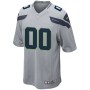 Seattle Seahawks Nike Alternate Custom Game Jersey - Gray Seattle Seahawks Nike Alternate Custom Game Jersey - Gray