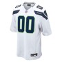 Seattle Seahawks Nike Custom Game Jersey - White Seattle Seahawks Nike Custom Game Jersey - White