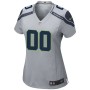 Seattle Seahawks Nike Women's Alternate Custom Game Jersey - Gray Seattle Seahawks Nike Women's Alternate Custom Game Jersey - Gray
