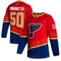 Jordan Binnington St. Louis Blues adidas 2020/21 Reverse Retro Authentic Player Jersey - Red Jordan Binnington St. Louis Blues adidas 2020/21 Reverse Retro Authentic Player Jersey - Red