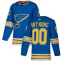 St. Louis Blues adidas Alternate Authentic Custom Jersey - Light Blue St. Louis Blues adidas Alternate Authentic Custom Jersey - Light Blue
