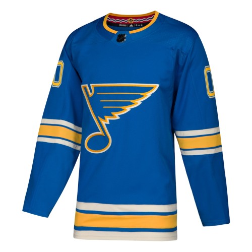 St. Louis Blues adidas Alternate Authentic Custom Jersey - Light Blue St. Louis Blues adidas Alternate Authentic Custom Jersey - Light Blue