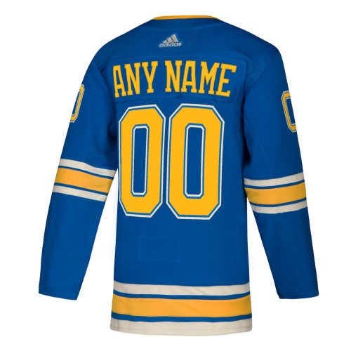 St. Louis Blues adidas Alternate Authentic Custom Jersey - Light Blue St. Louis Blues adidas Alternate Authentic Custom Jersey - Light Blue