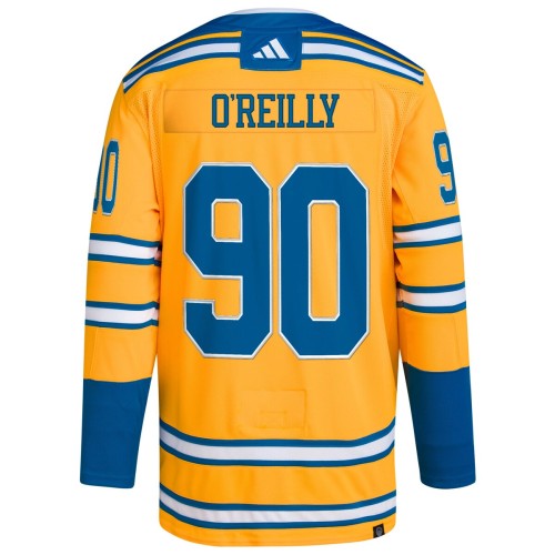 Ryan O'Reilly St. Louis Blues adidas Reverse Retro 2.0 Authentic Player Jersey - Yellow Ryan O'Reilly St. Louis Blues adidas Reverse Retro 2.0 Authentic Player Jersey - Yellow