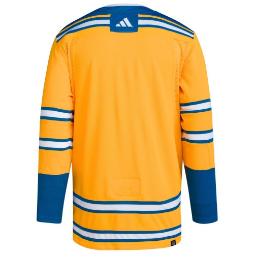 St. Louis Blues adidas Reverse Retro 2.0 Authentic Blank Jersey - Yellow St. Louis Blues adidas Reverse Retro 2.0 Authentic Blank Jersey - Yellow