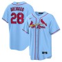 Nolan Arenado St. Louis Cardinals Nike Alternate Official Replica Player Jersey - Light Blue Nolan Arenado St. Louis Cardinals Nike Alternate Official Replica Player Jersey - Light Blue