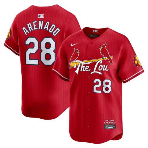 Nolan Arenado St. Louis Cardinals Nike 2024 City Connect Limited Player Jersey - Red Nolan Arenado St. Louis Cardinals Nike 2024 City Connect Limited Player Jersey - Red