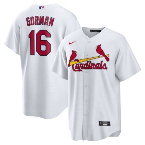 Nolan Gorman St. Louis Cardinals Nike Home Replica Jersey - White Nolan Gorman St. Louis Cardinals Nike Home Replica Jersey - White