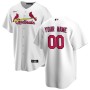St. Louis Cardinals Nike Home Replica Custom Jersey - White St. Louis Cardinals Nike Home Replica Custom Jersey - White