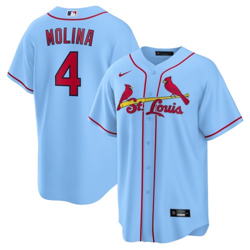 Yadier Molina St. Louis Cardinals Nike Alternate Replica Player Name Jersey - Light Blue Yadier Molina St. Louis Cardinals Nike Alternate Replica Player Name Jersey - Light Blue