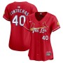 Willson Contreras St. Louis Cardinals Nike Women's 2024 City Connect Limited Player Jersey - Red Willson Contreras St. Louis Cardinals Nike Women's 2024 City Connect Limited Player Jersey - Red