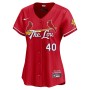 Willson Contreras St. Louis Cardinals Nike Women's 2024 City Connect Limited Player Jersey - Red Willson Contreras St. Louis Cardinals Nike Women's 2024 City Connect Limited Player Jersey - Red