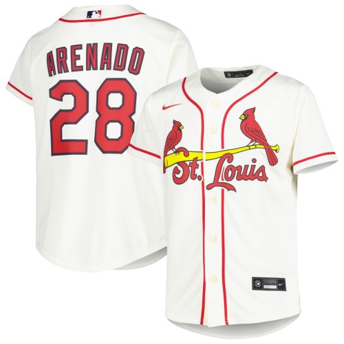Nolan Arenado St. Louis Cardinals Nike Youth Alternate Replica Player Jersey - Cream Nolan Arenado St. Louis Cardinals Nike Youth Alternate Replica Player Jersey - Cream