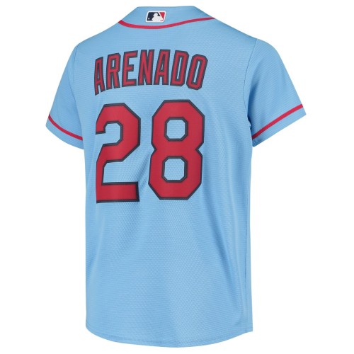 Nolan Arenado St. Louis Cardinals Nike Youth Alternate Replica Player Jersey - Light Blue Nolan Arenado St. Louis Cardinals Nike Youth Alternate Replica Player Jersey - Light Blue