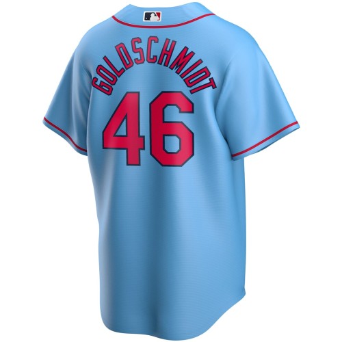 Paul Goldschmidt St. Louis Cardinals Nike Youth Alternate Replica Player Jersey - Light Blue Paul Goldschmidt St. Louis Cardinals Nike Youth Alternate Replica Player Jersey - Light Blue