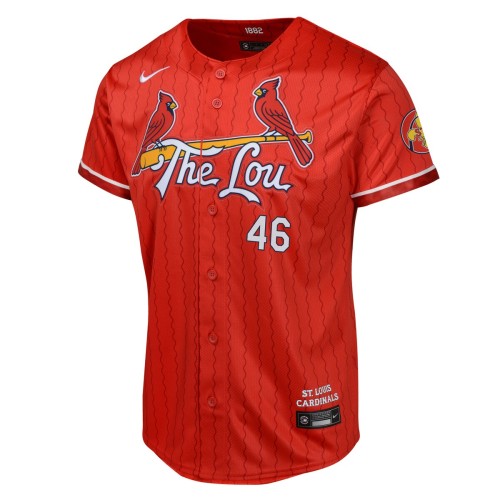 Paul Goldschmidt St. Louis Cardinals Nike Youth 2024 City Connect Limited Player Jersey - Red Paul Goldschmidt St. Louis Cardinals Nike Youth 2024 City Connect Limited Player Jersey - Red