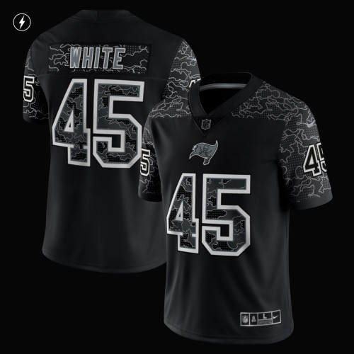 Devin White Tampa Bay Buccaneers Nike RFLCTV Limited Jersey - Black Devin White Tampa Bay Buccaneers Nike RFLCTV Limited Jersey - Black