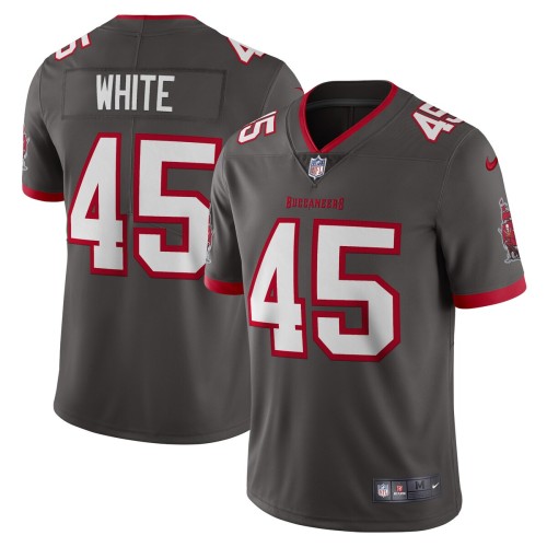 Devin White Tampa Bay Buccaneers Nike Vapor Limited Jersey - Pewter Devin White Tampa Bay Buccaneers Nike Vapor Limited Jersey - Pewter