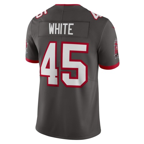 Devin White Tampa Bay Buccaneers Nike Vapor Limited Jersey - Pewter Devin White Tampa Bay Buccaneers Nike Vapor Limited Jersey - Pewter