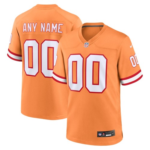 Tampa Bay Buccaneers Nike Custom Throwback Game Jersey - Orange Tampa Bay Buccaneers Nike Custom Throwback Game Jersey - Orange