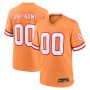 Tampa Bay Buccaneers Nike Custom Throwback Game Jersey - Orange Tampa Bay Buccaneers Nike Custom Throwback Game Jersey - Orange