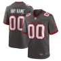 Tampa Bay Buccaneers Nike Alternate Custom Game Jersey - Pewter Tampa Bay Buccaneers Nike Alternate Custom Game Jersey - Pewter