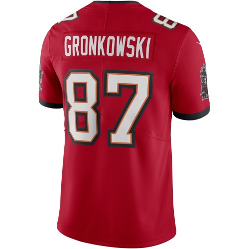 Rob Gronkowski Tampa Bay Buccaneers Nike Vapor Limited Jersey - Red Rob Gronkowski Tampa Bay Buccaneers Nike Vapor Limited Jersey - Red
