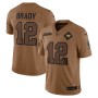 Tom Brady Tampa Bay Buccaneers Nike 2023 Salute To Service Limited Jersey - Brown Tom Brady Tampa Bay Buccaneers Nike 2023 Salute To Service Limited Jersey - Brown