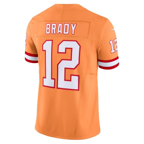 Tom Brady Tampa Bay Buccaneers Nike Vapor F.U.S.E. Limited Jersey - Orange Tom Brady Tampa Bay Buccaneers Nike Vapor F.U.S.E. Limited Jersey - Orange