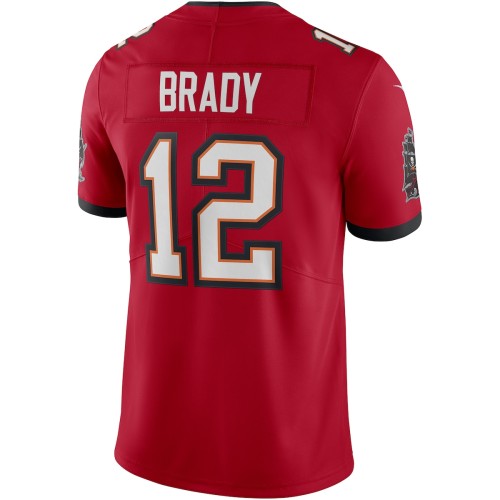 Tom Brady Tampa Bay Buccaneers Nike Vapor Limited Jersey - Red Tom Brady Tampa Bay Buccaneers Nike Vapor Limited Jersey - Red