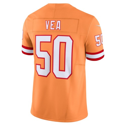 Vita Vea Tampa Bay Buccaneers Nike Vapor F.U.S.E. Limited Jersey - Orange Vita Vea Tampa Bay Buccaneers Nike Vapor F.U.S.E. Limited Jersey - Orange