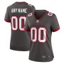 Tampa Bay Buccaneers Nike Women's Alternate Custom Game Jersey - Pewter Tampa Bay Buccaneers Nike Women's Alternate Custom Game Jersey - Pewter