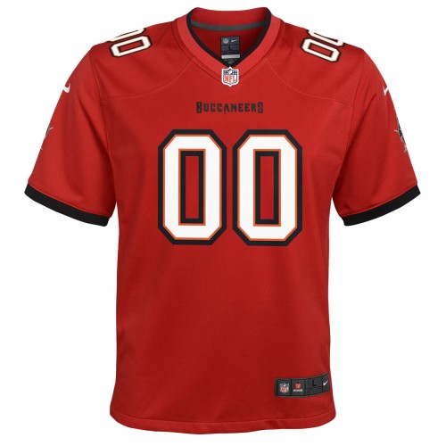 Nike Tampa Bay Buccaneers Youth Custom Game Jersey - Red Nike Tampa Bay Buccaneers Youth Custom Game Jersey - Red