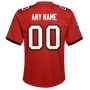 Nike Tampa Bay Buccaneers Youth Custom Game Jersey - Red Nike Tampa Bay Buccaneers Youth Custom Game Jersey - Red
